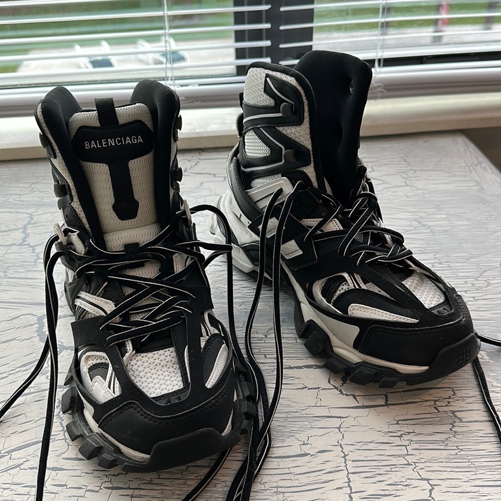 Balenciaga track sneakers high tops